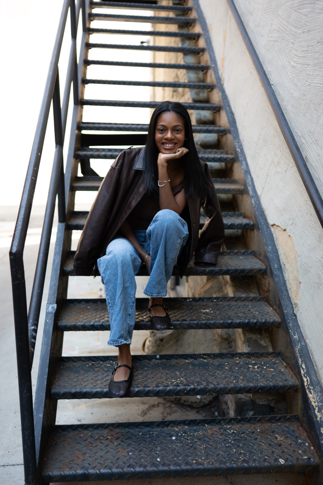 Portrait of Rukiya Ross smiling